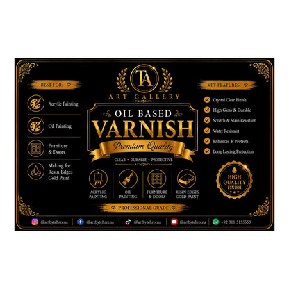 TA Art Gallery Oil-Based Varnish