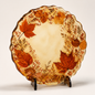 Autumn Amber Resin Plaque