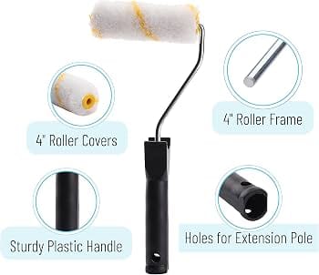 4-Inch Microfiber Roller