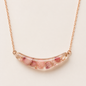 Rose Blossom Resin Necklace