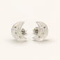 Celestial Moon Resin Studs