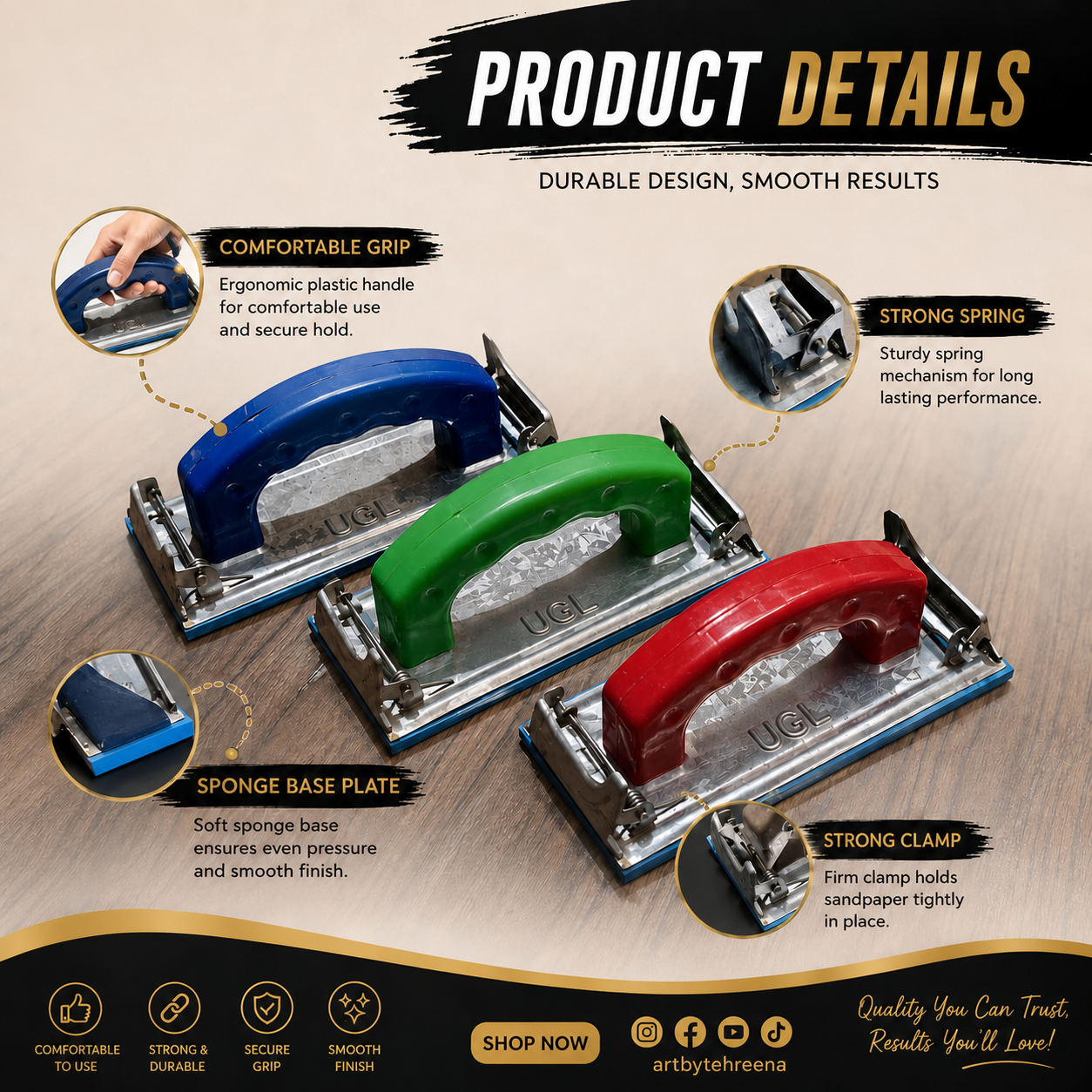 Sanding Block Tool